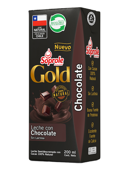 Leche Gold con Chocolate 200cc